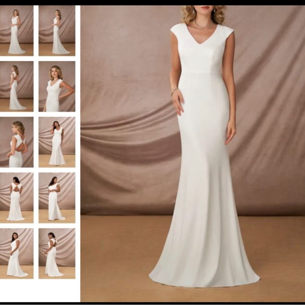 Azazie Eve wedding dress